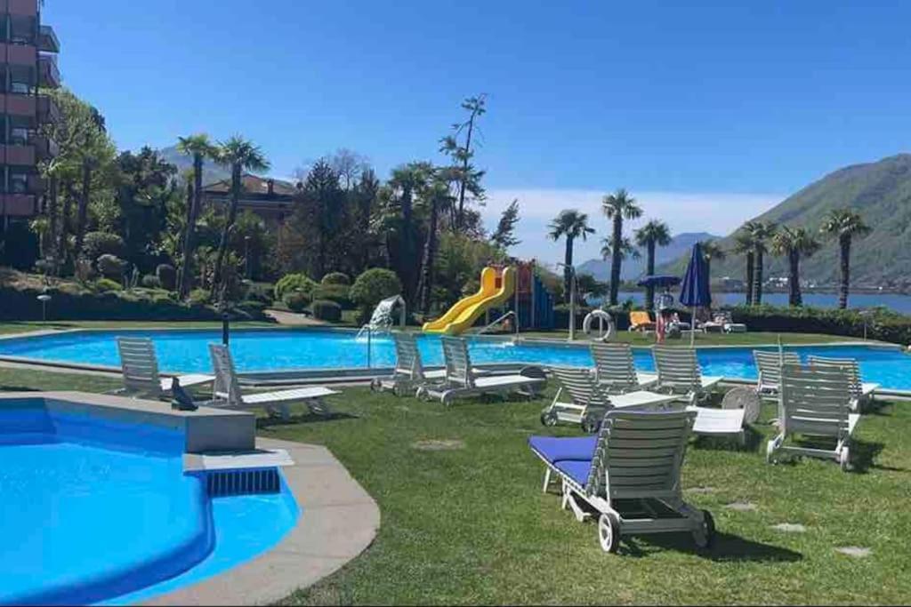Appartamento Con Piscina E Sauna Биссоне Экстерьер фото